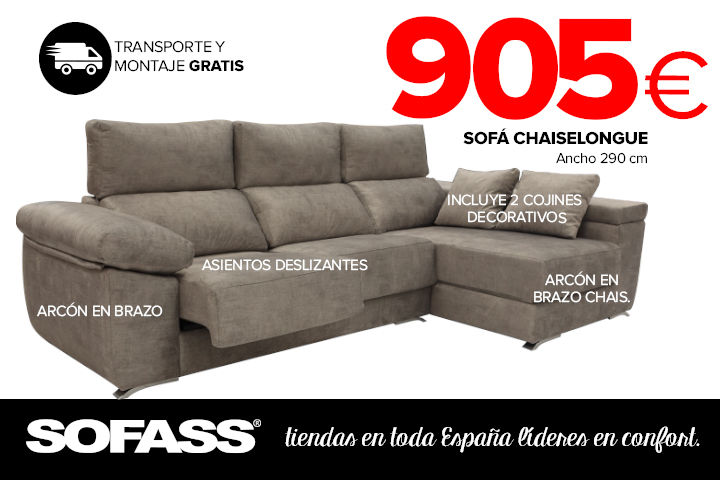 sofas baratos en sevila